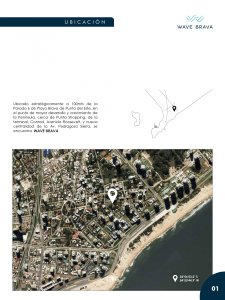 Amplio Apartamento de 2 dormitorios en Wave Brava. - NDM13579A