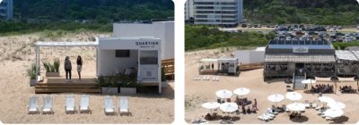 Piso alto con vista panoramica a pasos del mar, Playa Brava, Proyecto en construccion Quartier Brava 30 - NDM27330A