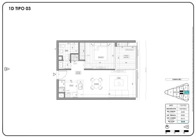 Amplio Apartamento de 2 dormitorios en Wave Brava. - NDM13579A