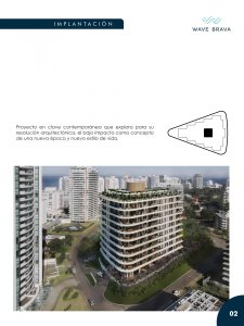 Amplio Apartamento de 2 dormitorios en Wave Brava. - NDM13579A