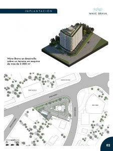 Amplio Apartamento de 2 dormitorios en Wave Brava. - NDM13579A