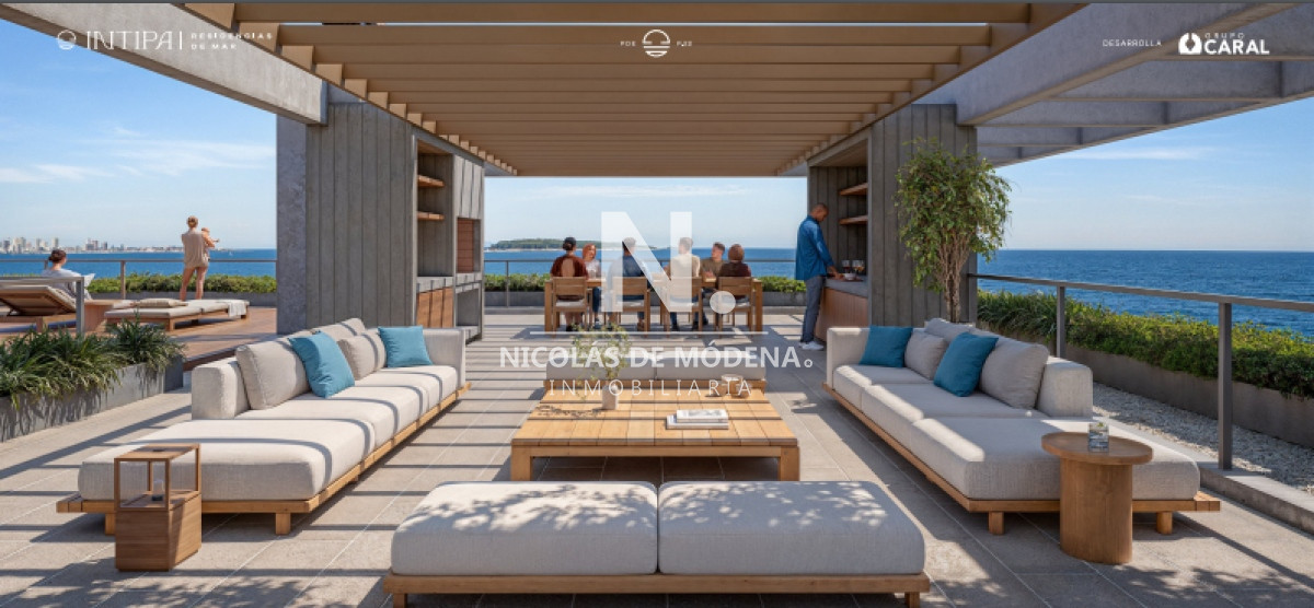 En venta apartamento de 1 dormitorio en Punta del Este, Mansa. - NDM23445A