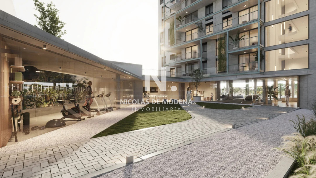 Venta Apartamento de 2 Dormitorio Piso alto al Frente En Tres Cruces,Montevideo - NDM30484A