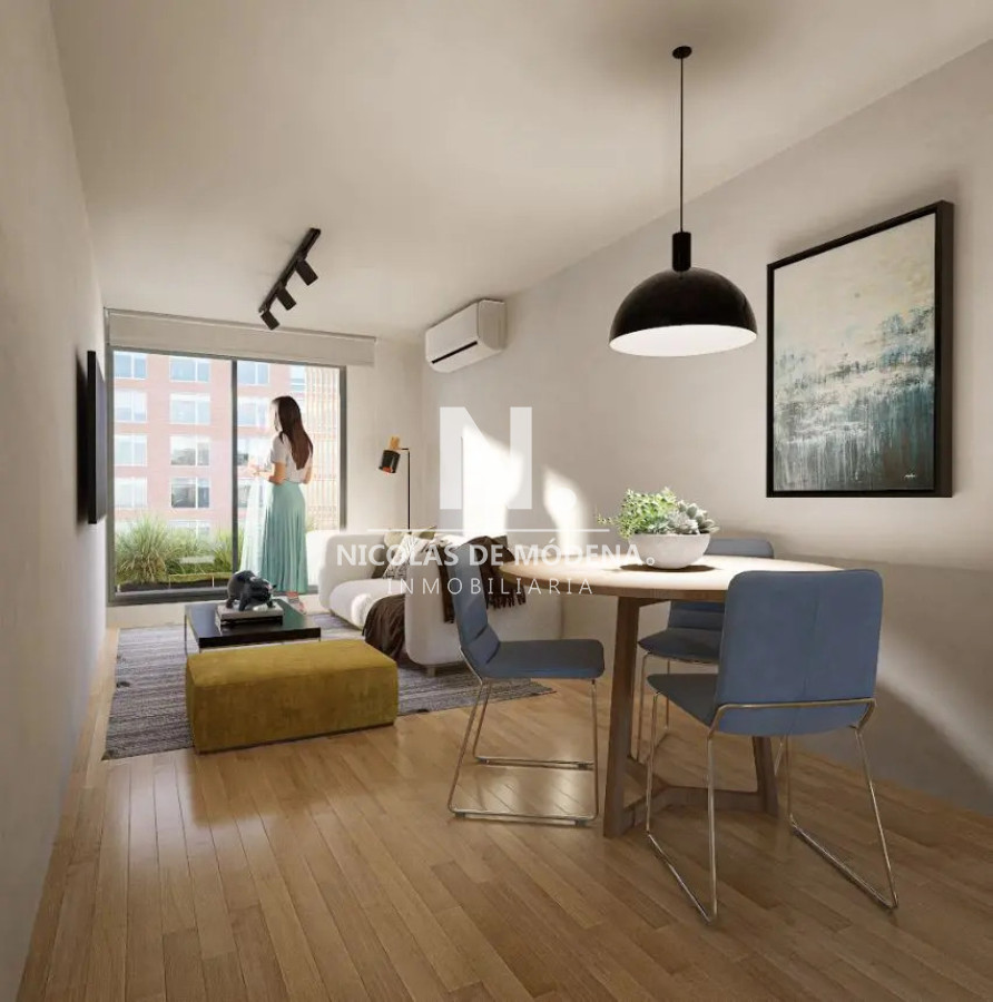 Monoambiente en Venta al Frente, Pocitos Nuevo. Montevideo - NDM30501A