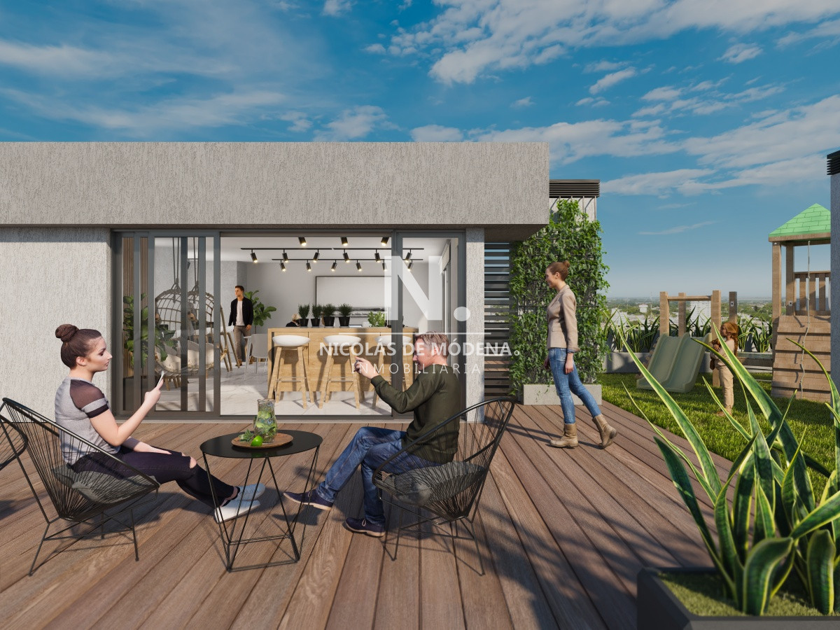 Venta Apartamento de 1 dormitorio en zona Tres Cruces, Proyecto Be Hache Colonia