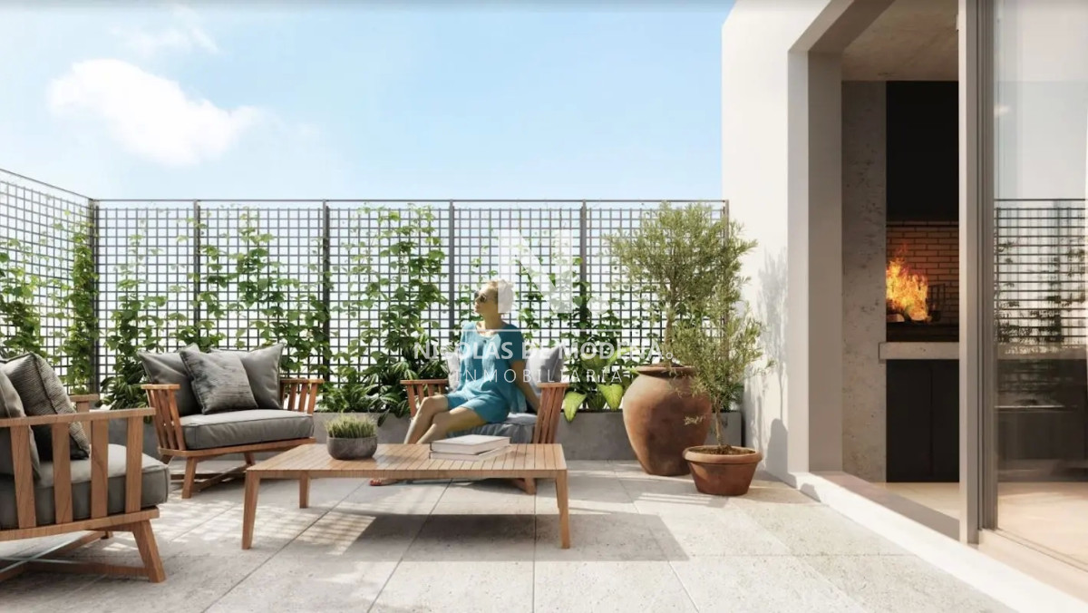 Venta Apartamento de 1 dormitorio en Cordón con terraza