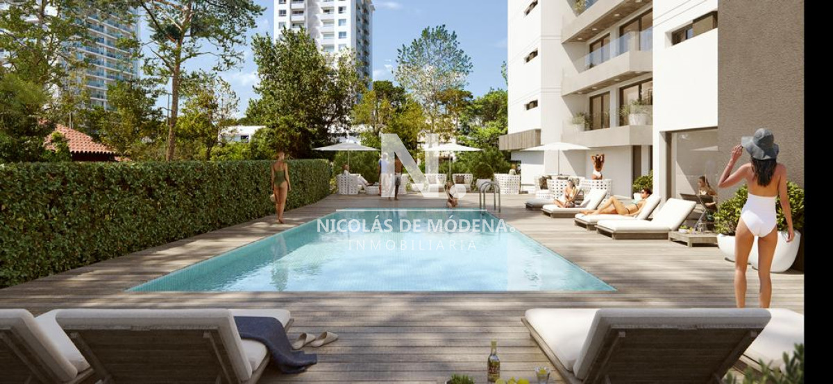 En venta apartamento de 1 dormitorio en Punta del Este, Roosevelt  - NDM8597A