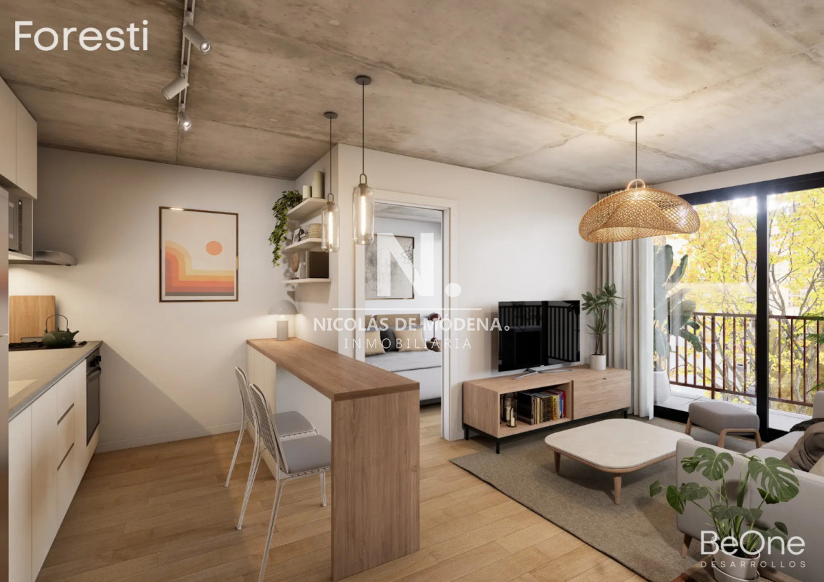Apartamento 1 Dormitorio en La Blanqueada con Terraza - NDM31455A