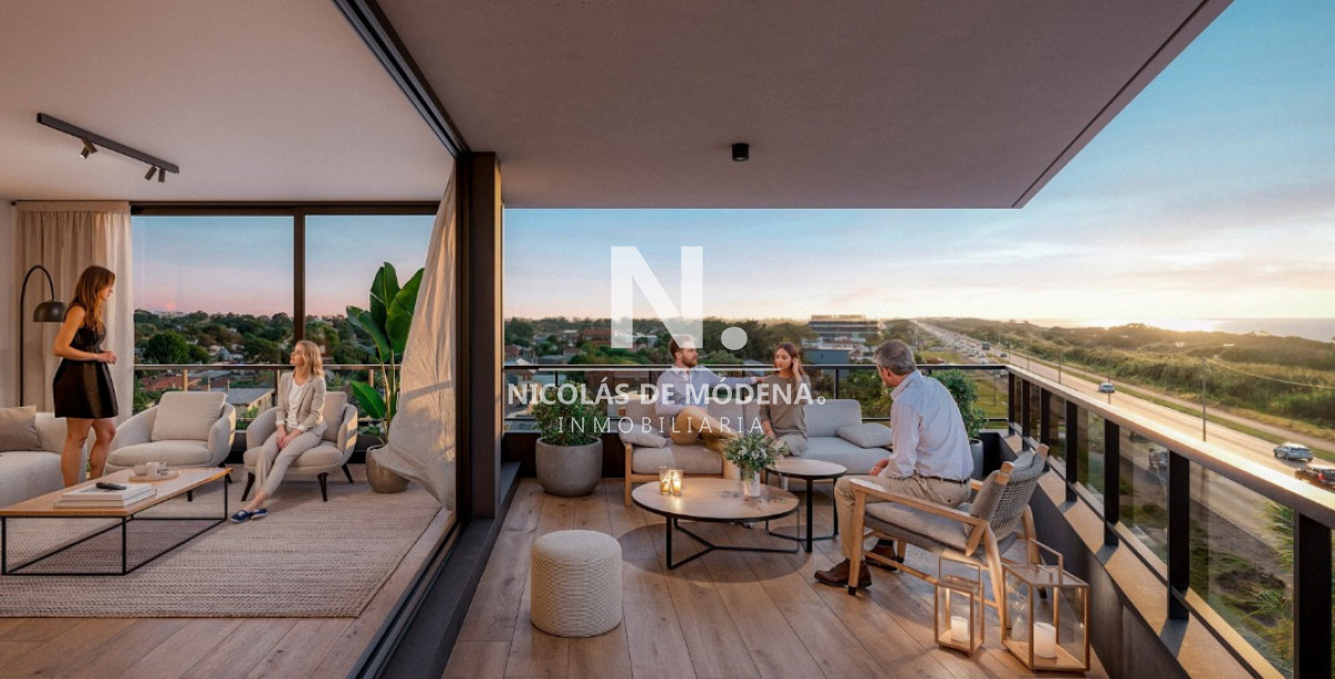 Oportunidad: Apartamento en Pozo de 2 Dormitorios Frente al mar -Parque Carrasco,Ciudad de la Costa. - NDM29212A