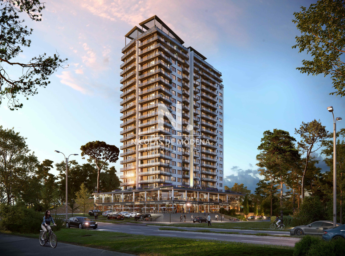 Apartamento monoambiente en venta en Roosevelt - Punta del Este en edificio Golden Rise - NDM31402A