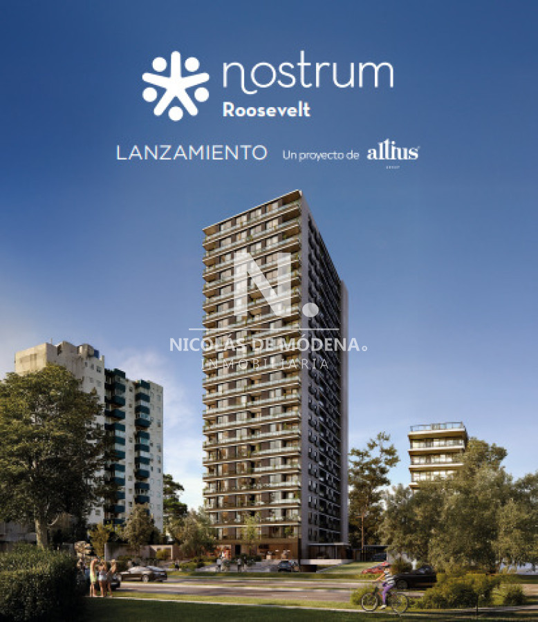 En venta apartamento de 1 dormitorio en Roosevelt, Punta del Este - NDM29675A