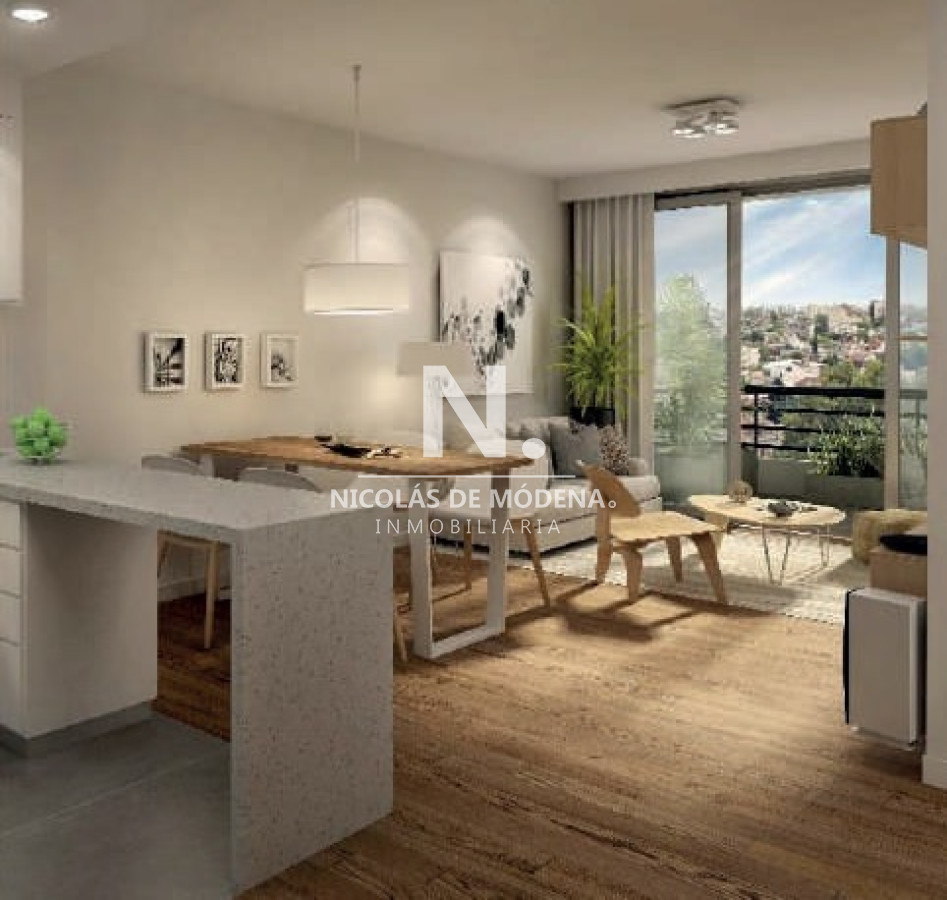 Monoambiente en zona Parque Batlle, Proyecto Site Italia