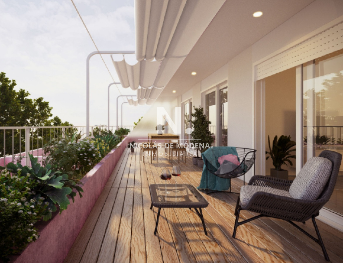 Venta Moderno Apartamento de 2 Dormitorios en Punta Carretas,Montevideo! - NDM20443A