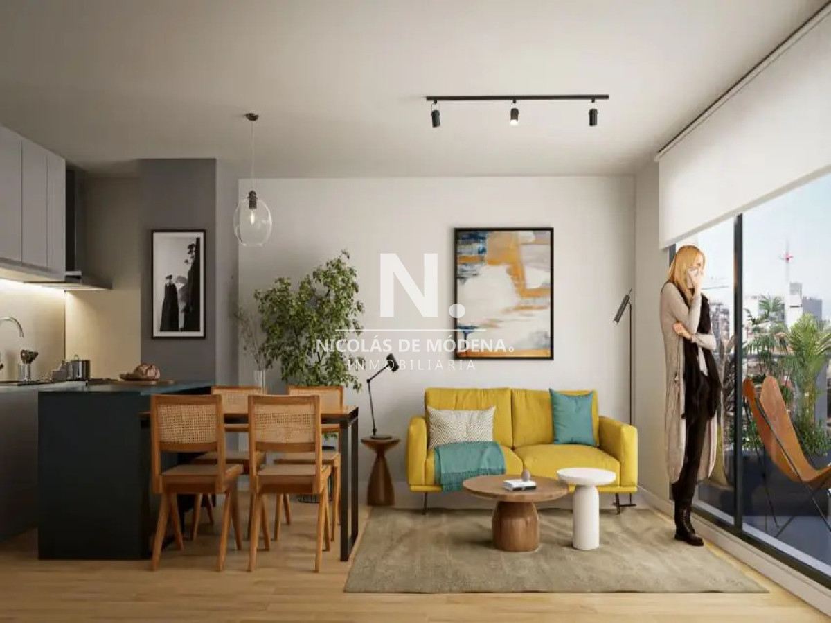 Venta Moderno Apartamento de 2 Dormitorio Cercano a Facultades en Cordon,Montevideo.. - NDM30106A