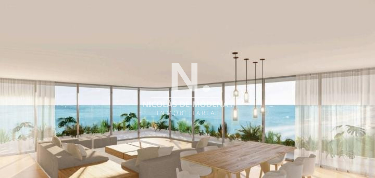 Departamento de 3 domritorios en venta con financiacion, Edificio Premium frente al mar - NDM29917A