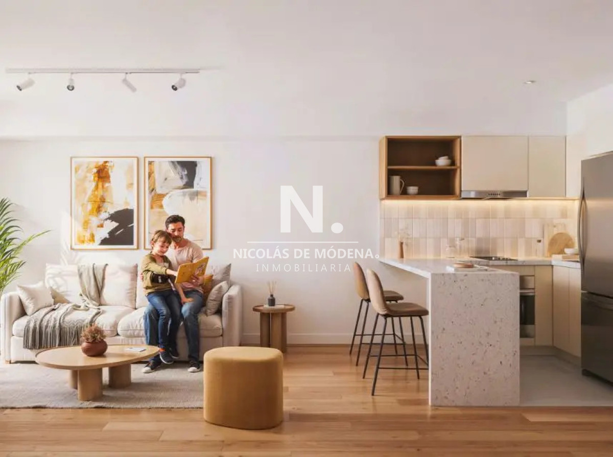 Venta Apartamento de 2 Dormitorios Con Gran Terraza en Cordon-Montevideo. - NDM27641A
