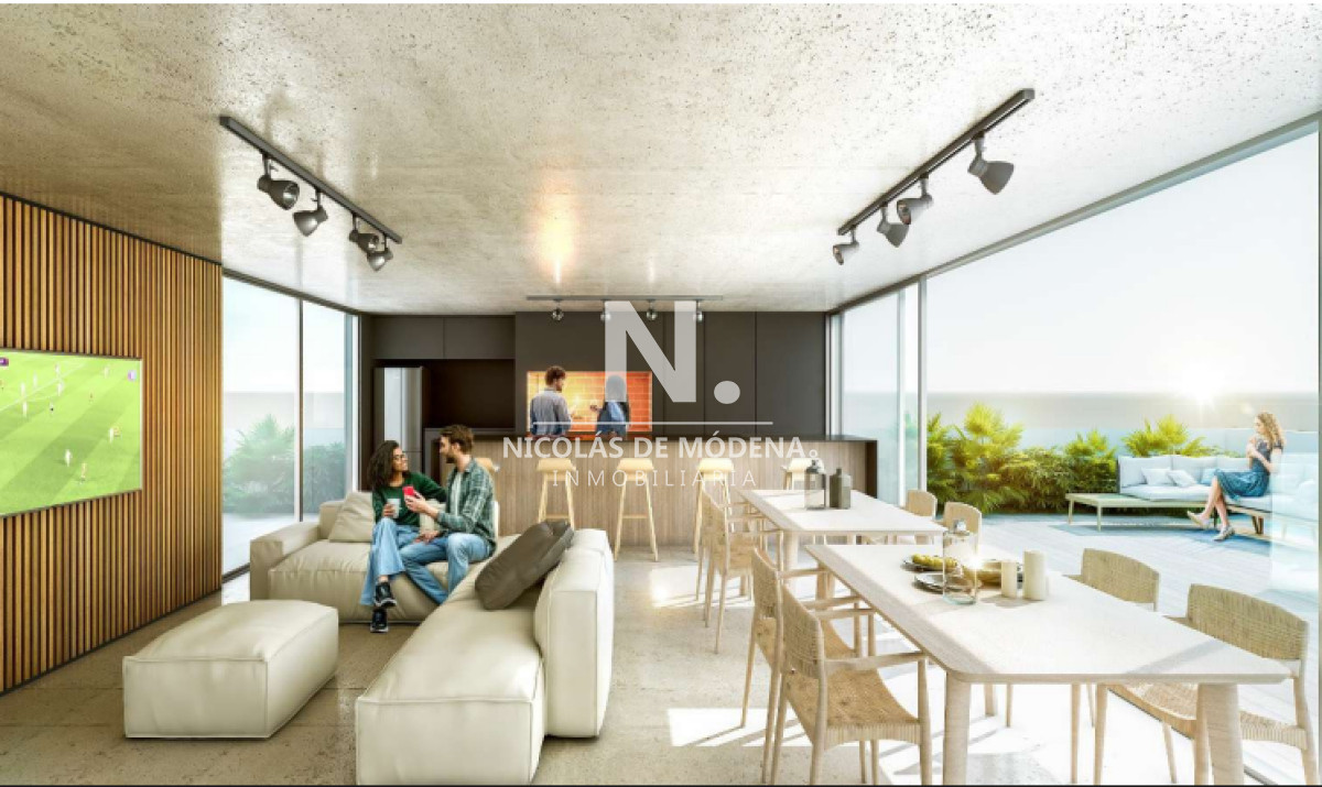 Venta Apartamento de 2 Dormitorios en El Corazon de Pocitos Nuevo,Montevideo! - NDM29342A