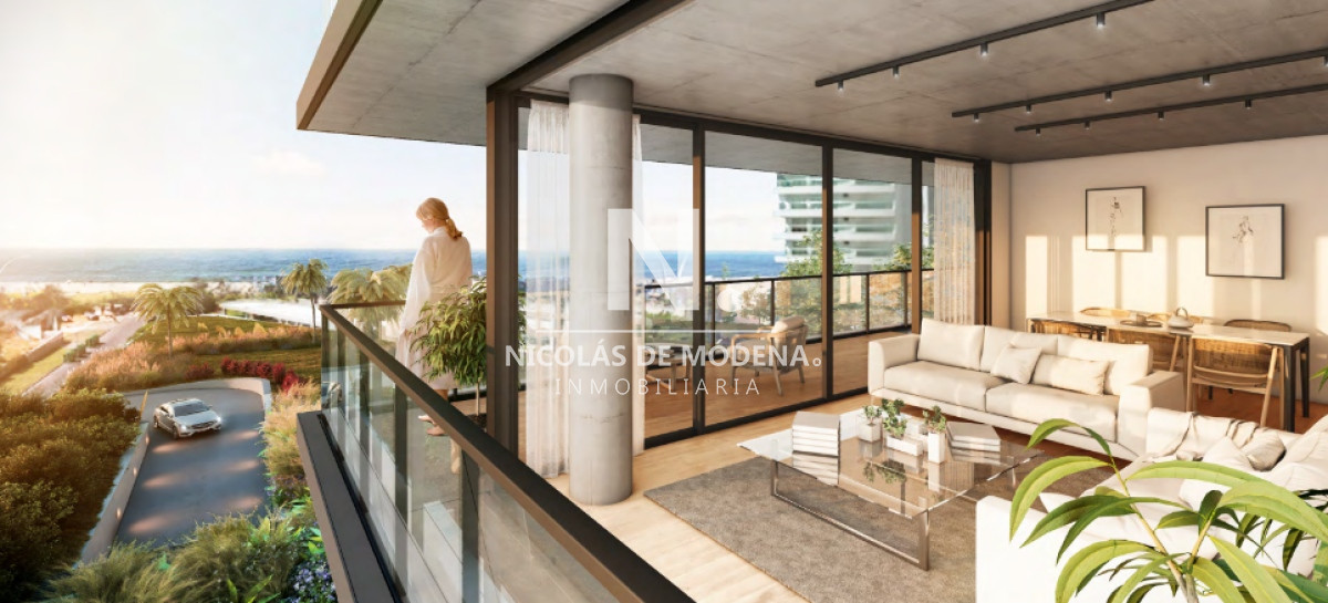 En venta 2 dormitoros en apartamento a metros del mar en Playa Mansa - NDM22359A