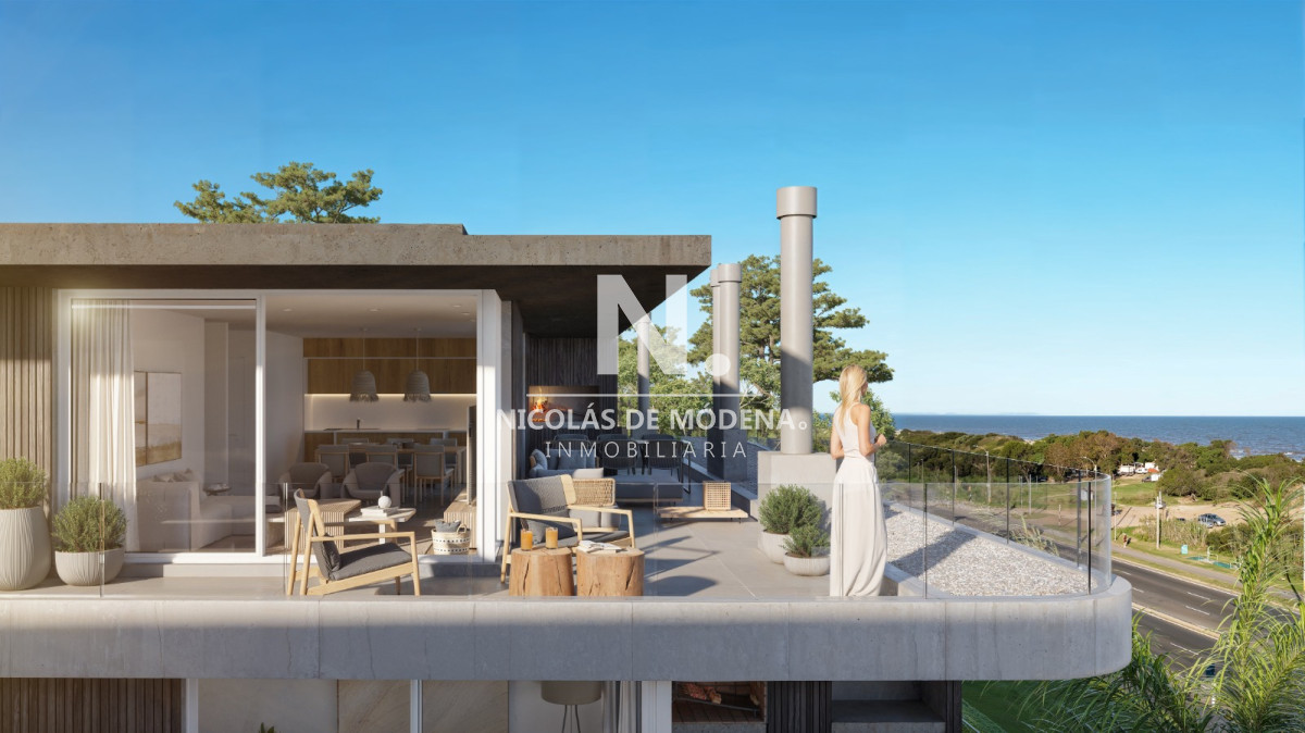 Venta Apartamento de 2 Dormitorios Con Piscina en Parque carrasco,Canelones. - NDM29425A