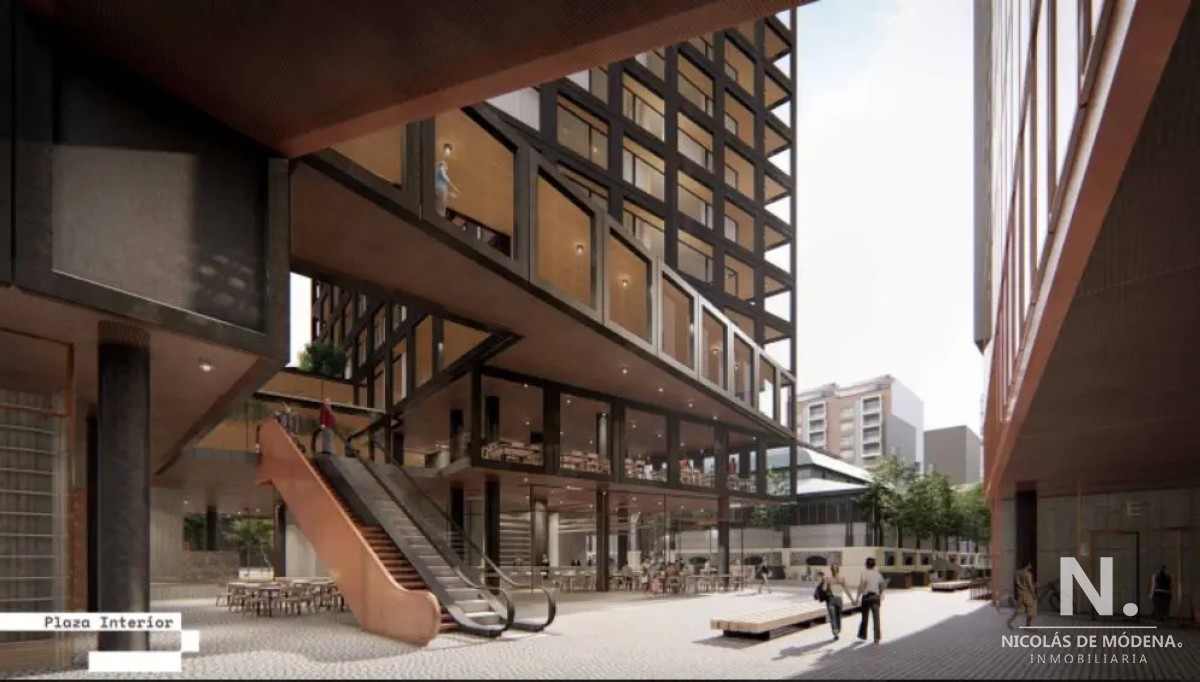Venta Apartamento de 1 dormitorio en el Centro de Montevideo, Proyecto Brusco