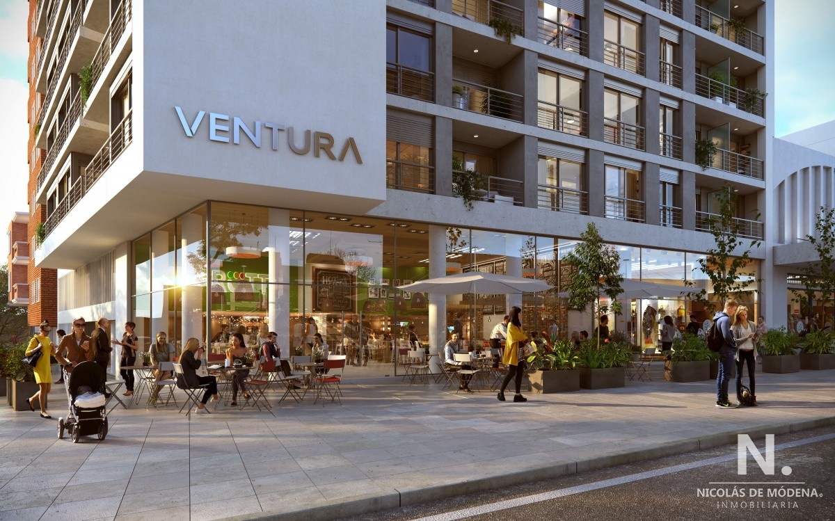 Proyecto Ventura Tres Cruces II, Oportunidad de inversión. Apartamento 1 dormitorio
