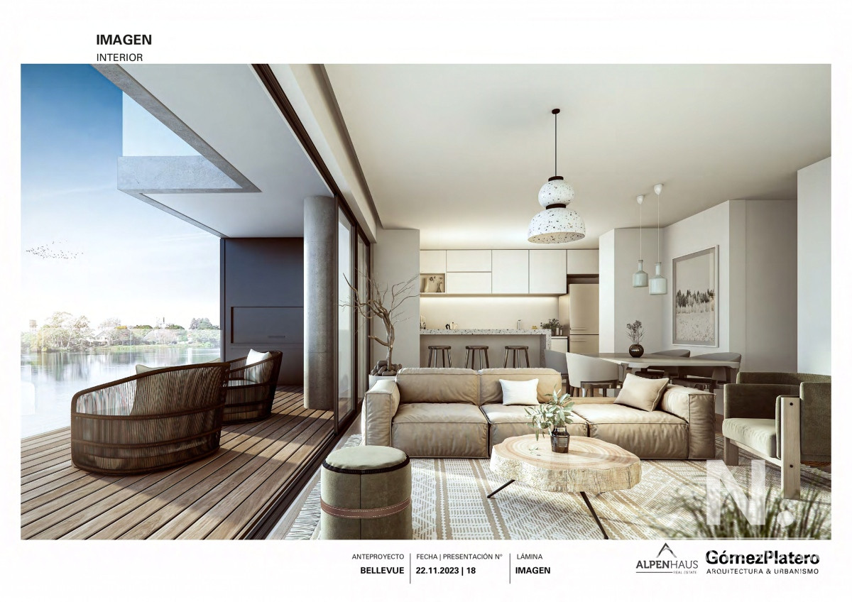 Apartamento de 2 Dormitorios con vista al lago en Parque Carrasco Canelones