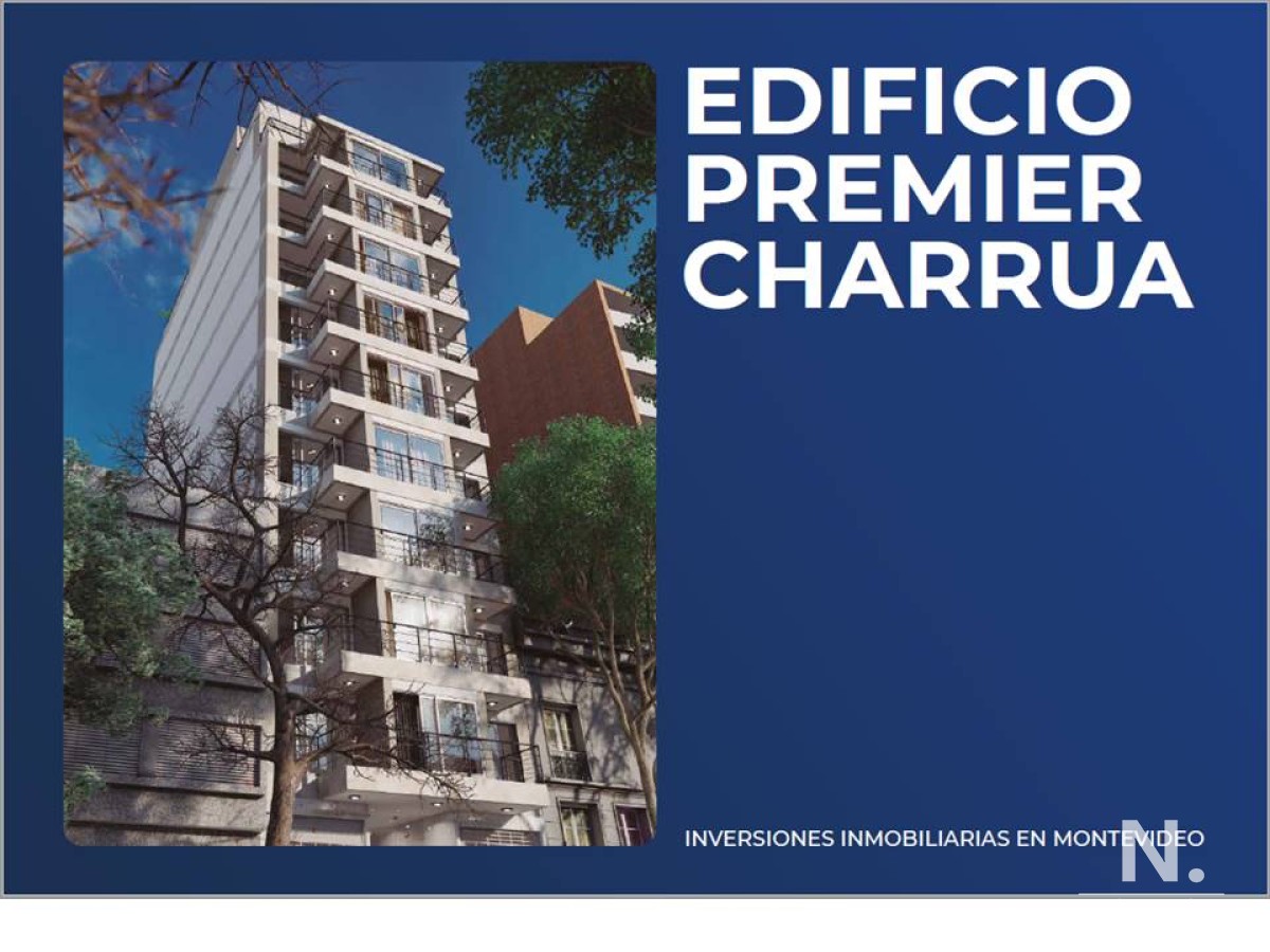 Proyecto Premier Charrúa en zona Cordón, Apartamento de 1 dormitorio con patio exclusivo