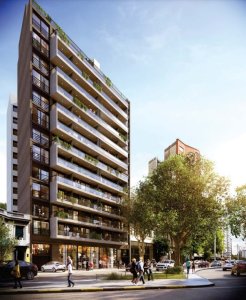 Venta Monoambiente en Met Tres Cruces, Oportunidad de inversión