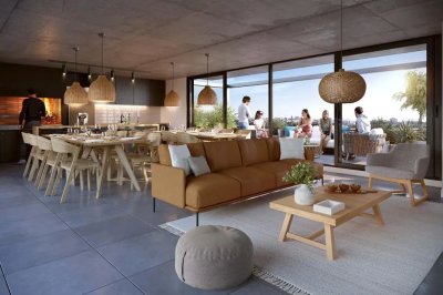 Apto en pozo, ideal inversionistas. Tres Cruces. Montevideo