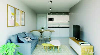 En venta Apartamento en Brava - Punta del Este de 1 dormitorio, con balcon.