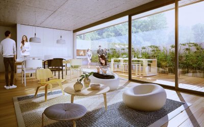 Venta Apartamento 1 dormitorio en Punta Gorda, Proyecto Solaris Parque