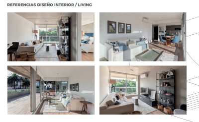 Departamento de 2 dormitorios en venta Playa Mansa,Punta Del Este 