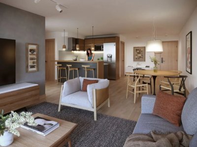 Apartamento al frente de 1 Dormitorio en Pocitos - Montevideo