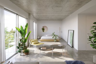 Apartamento de 1 Dormitorio al frente en Palermo - Montevideo