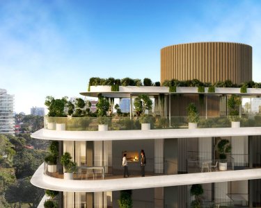 Apartamento de 1 dorm. en Wave Brava en venta.