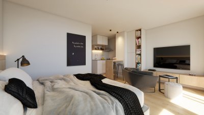 Apartamento de 1 dormitorio en Pozo. La Blanqueada. Montevideo 