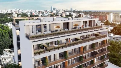 Apartamento de 1 dormitorios con Jardin al frente. Palermo - Montevideo
