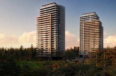 Proyecto en construccion a pasos del mar, Playa Brava, unidad de 4 dormitorios en suite