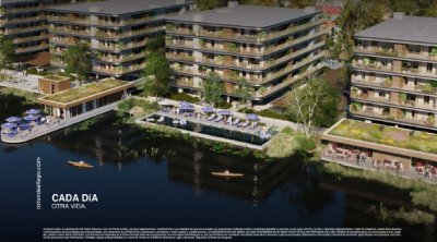 Apartamento de 2 Dormitorios en Con Vista al lago-Ciudad de la Costa,Canelones