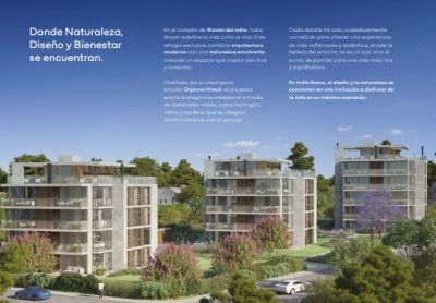 En venta departamento de 2 dormitorios en suite en Rincon del Indio.