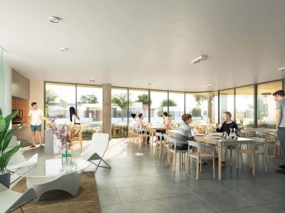 Venta Apartamento 1 dormitorio en La Blanqueada, Proyecto Ventura Boulevard.