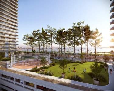 Venta Apartamento de 1 dormitorio con terraza. Proyecto Montevideo Harbour. 