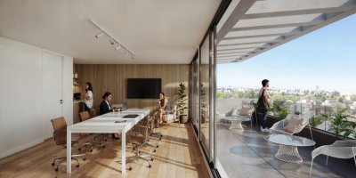 Apto de 1 Dormitorio con gran terraza. Cordón. Montevideo