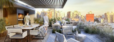 Apto de 1 Dormitorio al Frente cercano a WTC, Pocitos Nuevo.