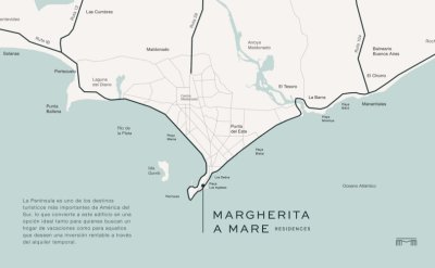 Margherita Aa Mare Residences - Peninsula - Lanzamiento, departamento de 1 dormtiorio