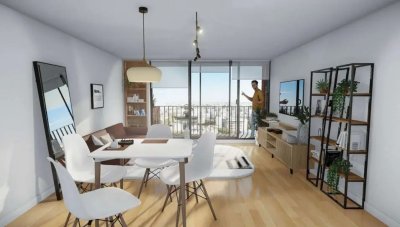 Apto de 1 Dormitorio en Construcción en Malvin - Montevideo