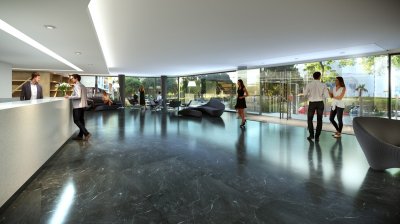 Gran departamento en piso alto en Montevideo
