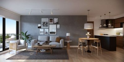 Apartamento de 1 dormitorio al frente Parque Rodo - Montevideo