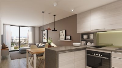 Venta Apartamento de 1 dormitorios en Pocitos Nuevo