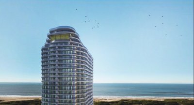 Proyecto en Preventa, a solo metros de Playa Brava. Moderno diseño, piscina con vista al mar